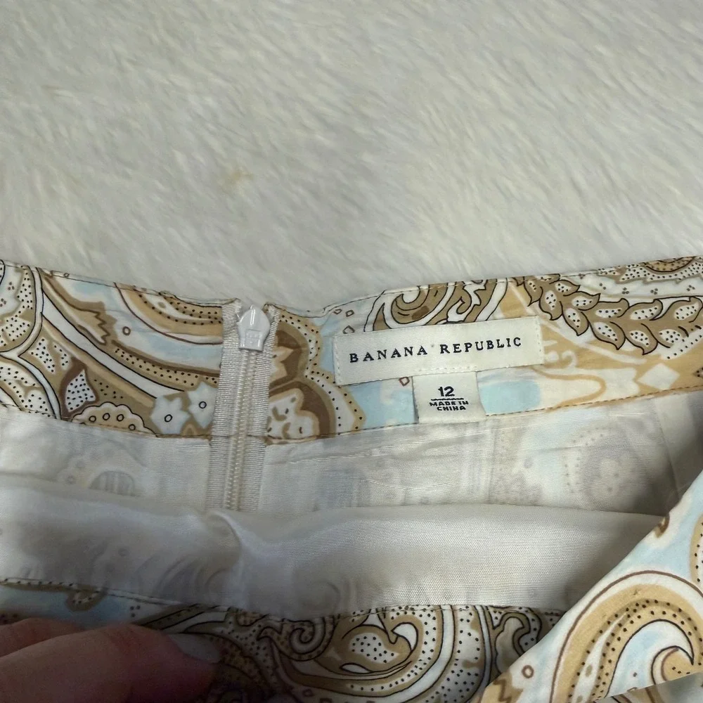 Banana Republic line silk